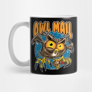 Owl Mail Delivery Mug